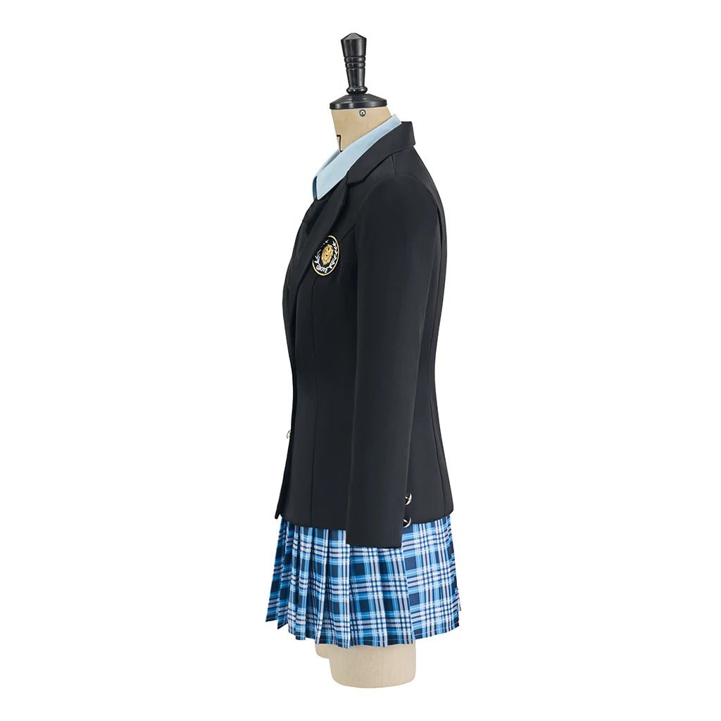 Disfraz de Mia Thermopolis Los Diarios de la Princesa Camisa Chaqueta Falda Traje para Mujer Halloween Carnaval Fiesta Uniforme Escolar - Fantasia Cosera