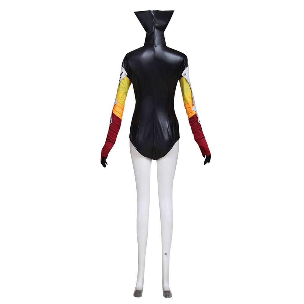 Traje de Cosplay de Mercy del Juego – Mono de Batalla de Fantasía para Fans y Eventos de Cosplay - Fantasia Cosera