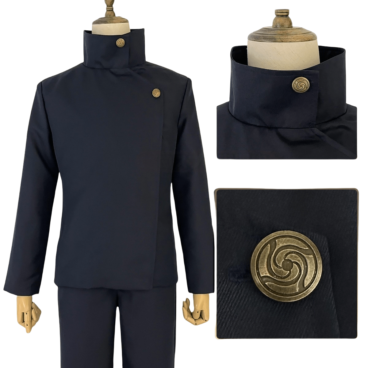 Traje de Cosplay de Megumi Fushiguro de Jujutsu Kaisen - Outfit de Anime de Alta Calidad - Fantasia Cosera