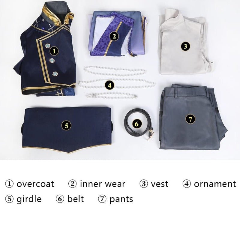 Traje de Cosplay Oukawa Kohaku de Ensemble Stars C02047 – Disfraz de Alta Calidad para Amantes del Cosplay - Fantasia Cosera