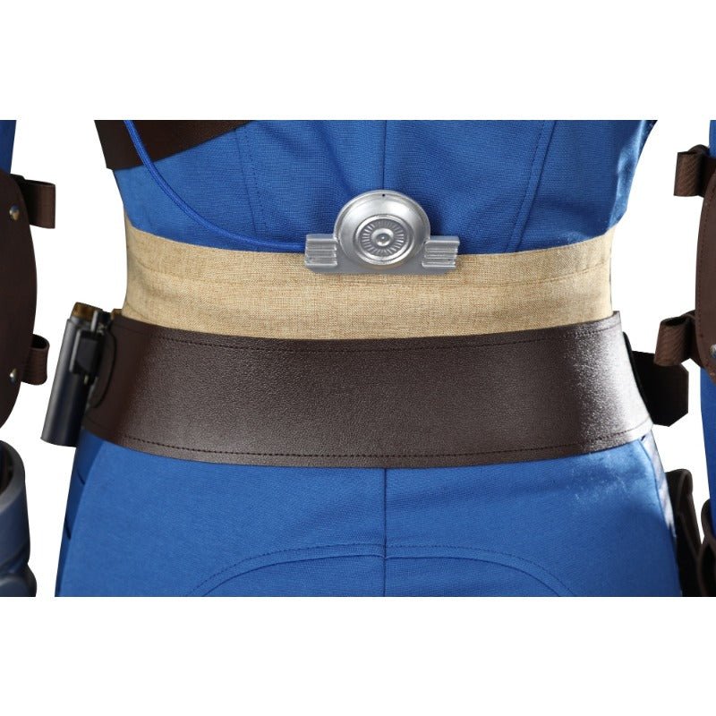 Traje de Cosplay Lucy Vault 33 - Disfraz Azul de Anime para Mujer con Accesorios - Fantasia Cosera