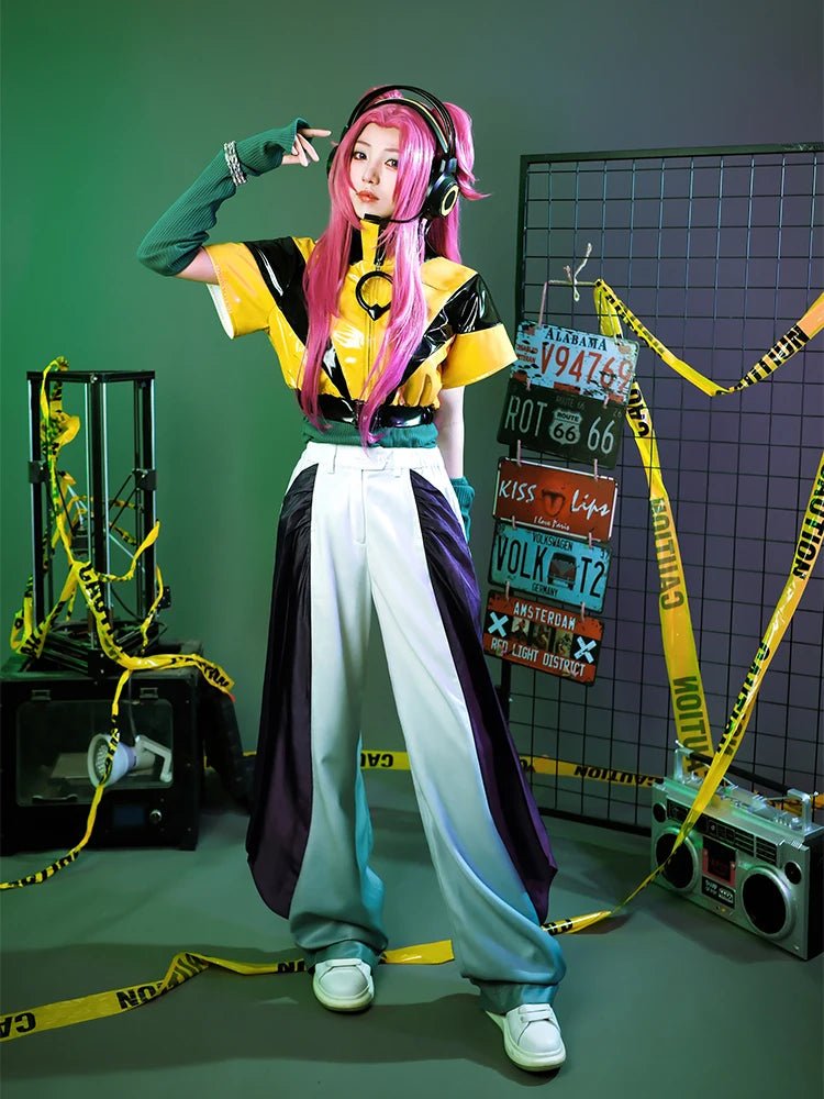 Traje de Cosplay Alune HEARTSTEEL de LOL para Mujer - Fantasía Outfits - Fantasia Cosera