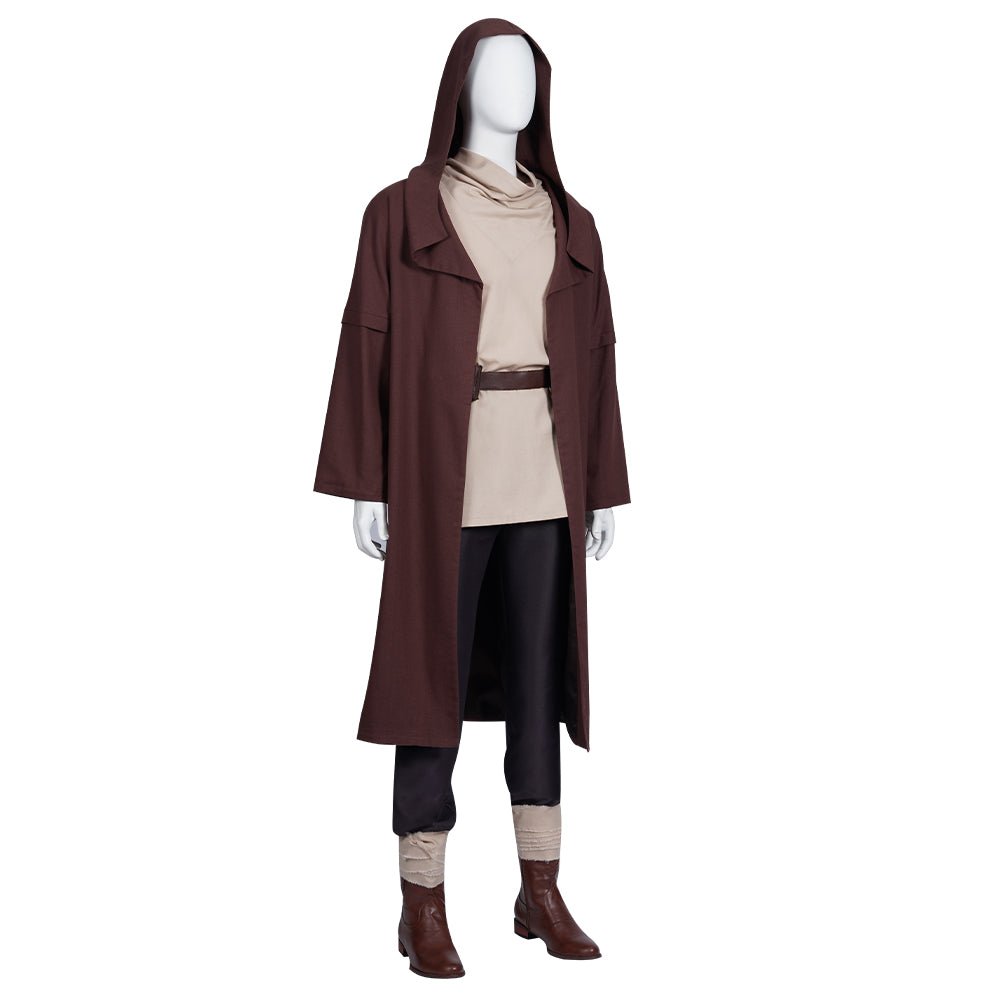 Traje de Cosplay de Obi-Wan Kenobi 2022 Abrigo y Pantalón Juego Completo para Hombres - Fantasia Cosera