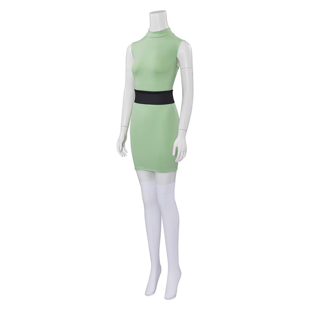 Vestido Cosplay Blossom Bubbles Buttercup | Rosa, Azul, Verde para Mujer | Disfraces Halloween y Fiesta - Fantasia Cosera