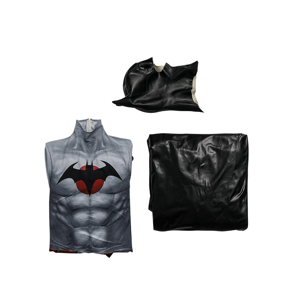 Traje de Batman Flashpoint Thomas Wayne Caballero de la Venganza Cosplay Halloween - Fantasia Cosera