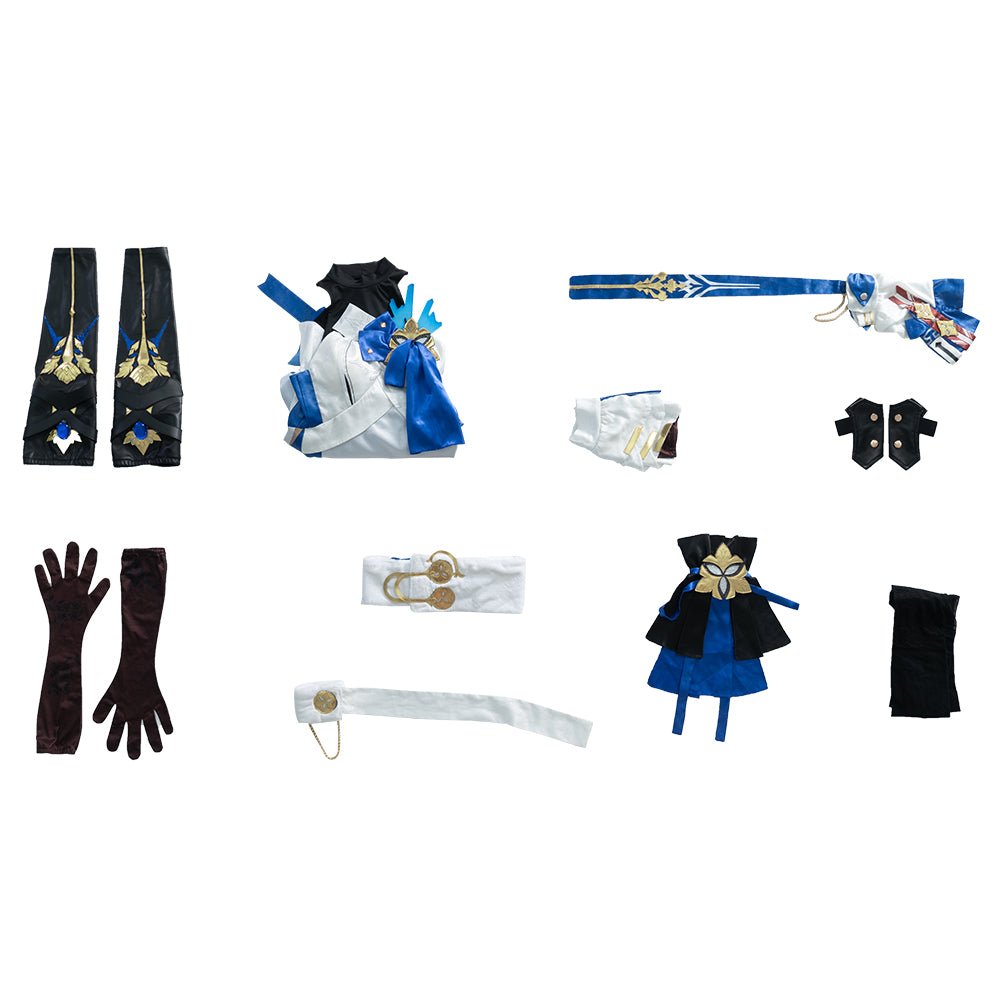 Traje de Cosplay Premium de Bronya de Honkai: Star Rail - Traje Auténtico Inspirado en el Juego - Fantasia Cosera