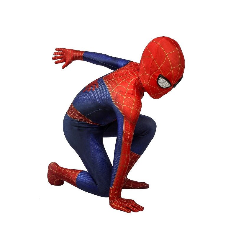Disfraz de Spider-man Peter Parker para Niños - Traje de Superhéroe para Halloween - Fantasia Cosera