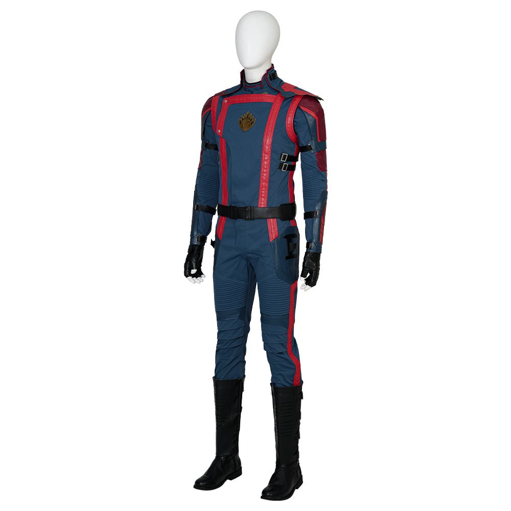 Disfraz de Star-Lord de Guardianes de la Galaxia 3 - Uniforme del Equipo de Peter Quill - Fantasia Cosera
