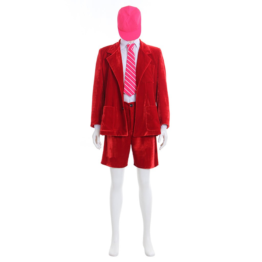 Traje de Cosplay de Angus Young de AC/DC – Conjunto de Abrigo de Terciopelo y Pantalones Cortos para Hombres/Mujeres - Fantasia Cosera