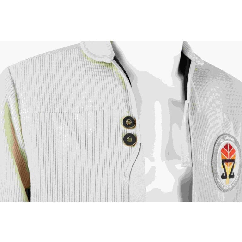 Chaqueta Blanca Skeleton Crew de Star Wars para Cosplay y Halloween - Fantasia Cosera