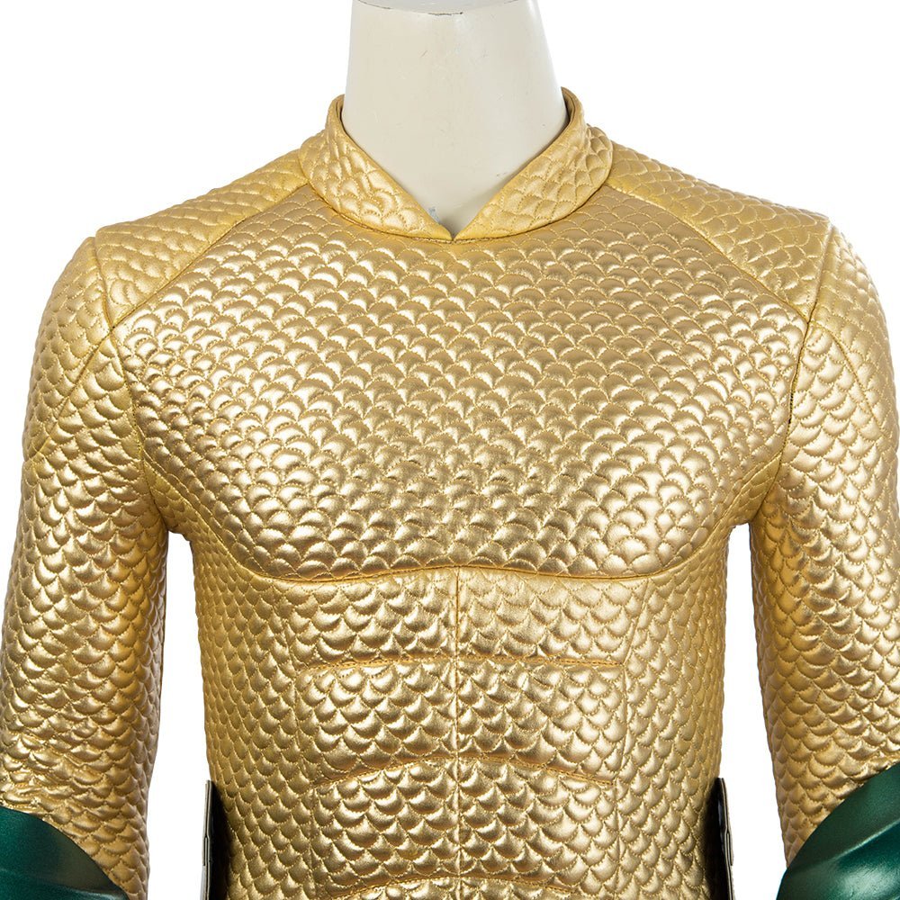 Traje de Cosplay de Aquaman Arthur Curry - Outfit de Película de Alta Calidad - Fantasia Cosera
