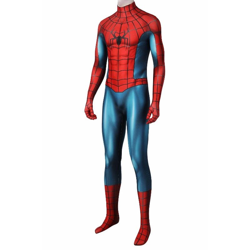 Traje de Cosplay de Spiderman Colección Clásica Edición Impresa - Outfit Premium de Superhéroe - Fantasia Cosera