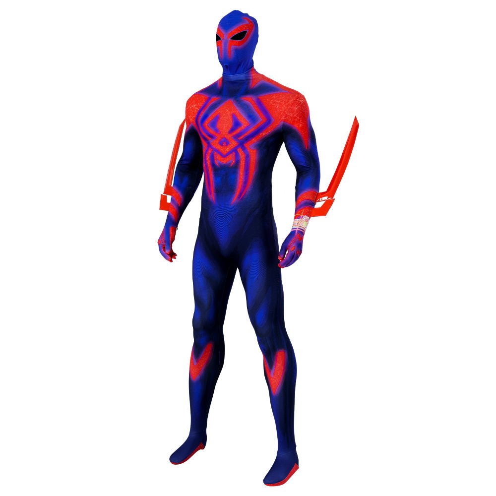 Traje de Cosplay de Spider-Man: Across the Spider-Verse con Capa - Fantasia Cosera