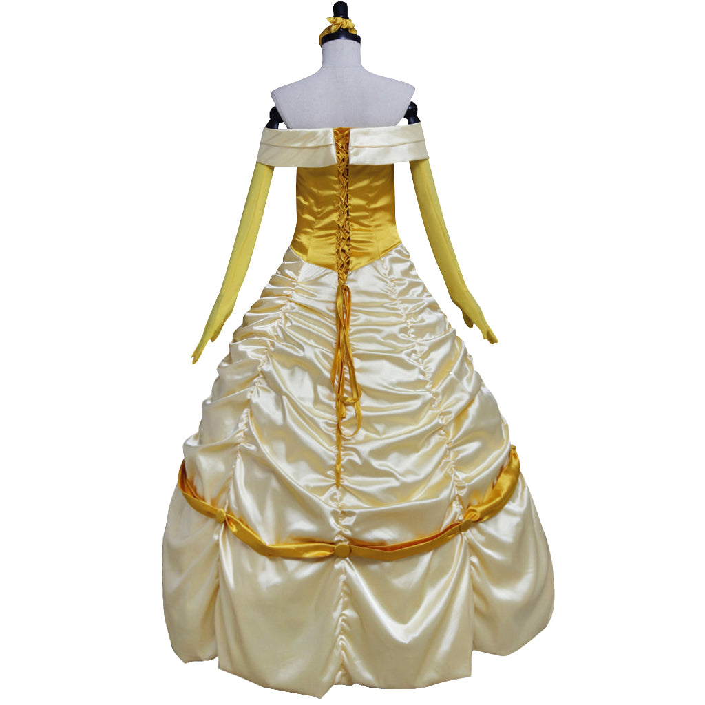 Belle y la Bestia Traje de Cosplay Serie | Vestido de Princesa para Eventos - Fantasia Cosera