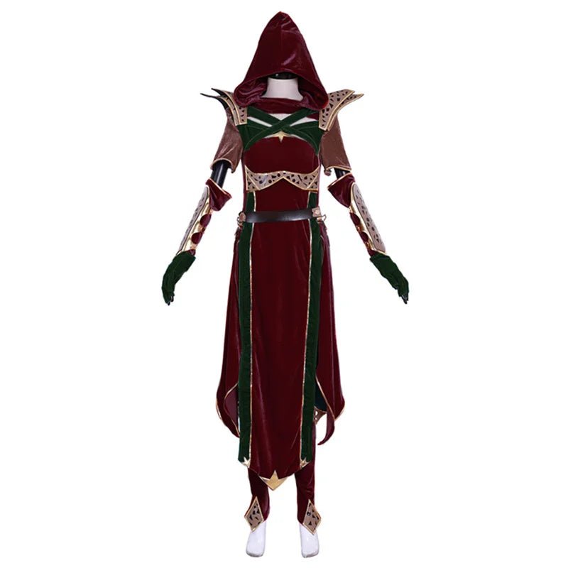 Traje de Cosplay de Jade de Mortal Kombat Conjunto Completo para Mujeres Adultas | Fiesta y Halloween - Fantasia Cosera