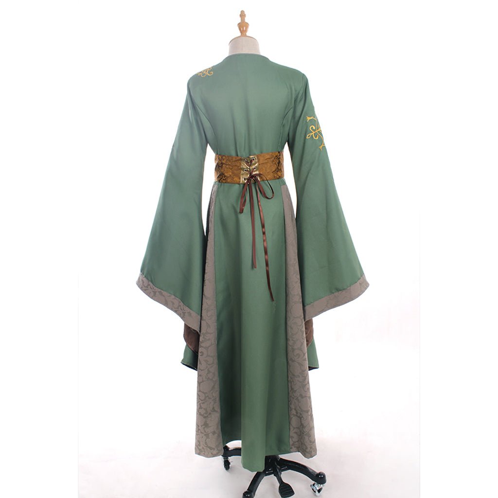Vestido Verde de Cersei Lannister para Adultos | Disfraz de Cosplay para Mujer | Halloween y Carnaval | Cosplay de Series y Películas - Fantasia Cosera