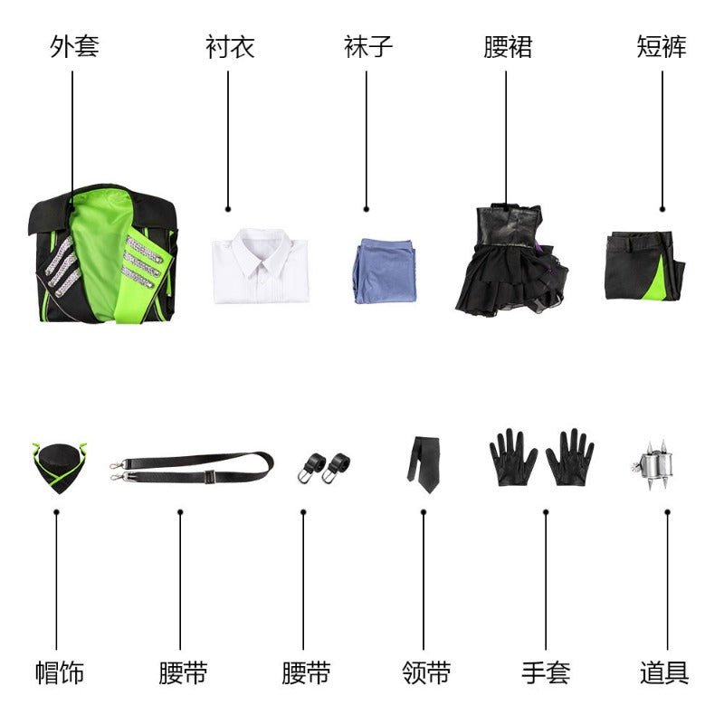 Traje de Cosplay de Lilia Vanrouge de Twisted Wonderland para Fiestas de Halloween - Fantasia Cosera