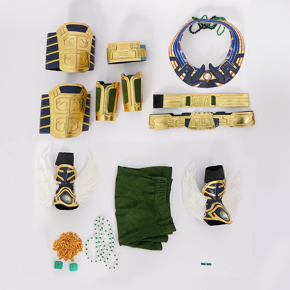 Traje de Cosplay Namor Black Panther 2 - Guerrero Talokan Halloween para Hombres - Fantasia Cosera