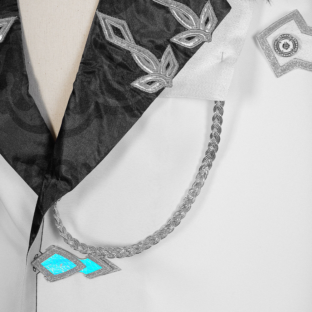 Traje de Cosplay de Pierro de Genshin Impact - Oficial - Fantasia Cosera