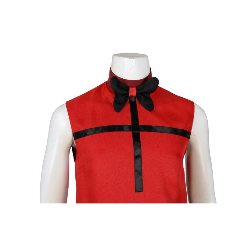 Esmoquin Rojo con Pantalones Negros Disfraz de Anime para Hombres para Fiesta de Halloween - Fantasia Cosera