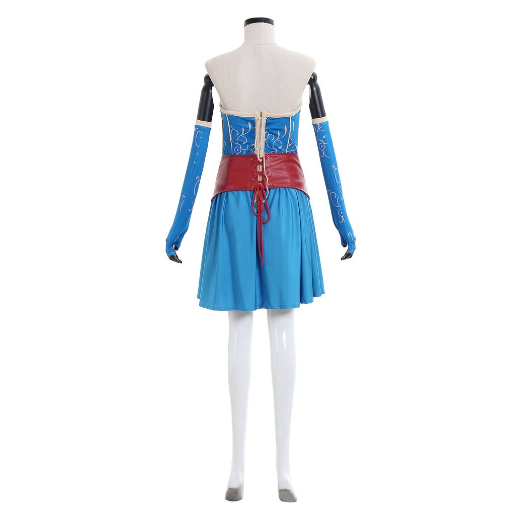 Traje de Cosplay de Supergirl Bombshell | Disfraz de Superhéroe de DC Comics para Halloween - Fantasia Cosera