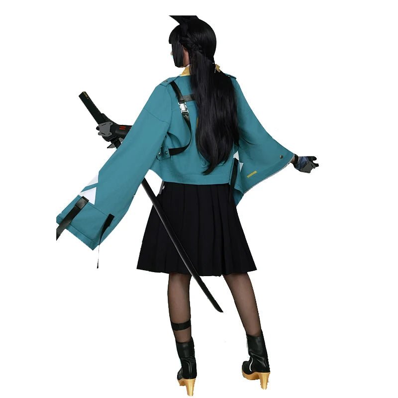 Disfraz de Cosplay de Hoshimi Miyabi de Zenless Zone Zero - Uniforme de Zorro Encantador para Halloween y Fiestas - Fantasia Cosera