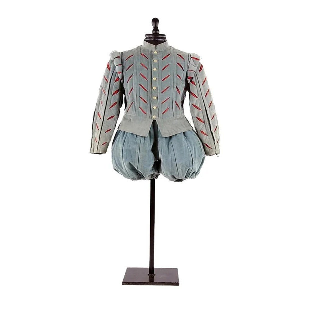 Disfraz de Rey y Príncipe Tudor para Hombres - Traje Medieval Renacentista de Caballero - Fantasia Cosera