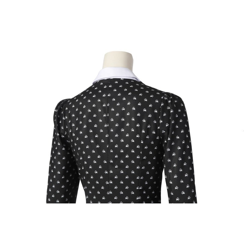 Vestido Cosplay de Wednesday Addams – Traje de Mujer de la Familia Addams para Halloween y Cosplay - Fantasia Cosera