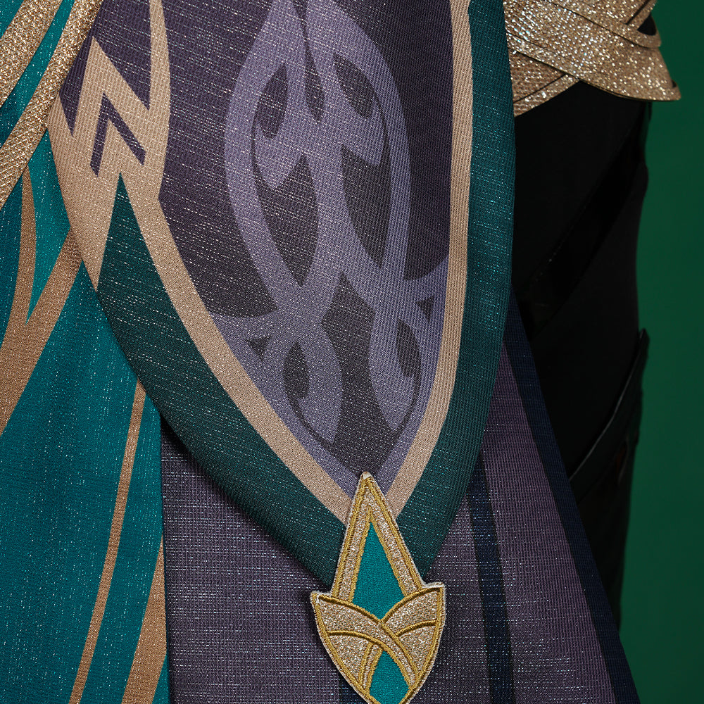 Traje de Cosplay de Alhaitham para Fans de Genshin Impact - Fantasia Cosera