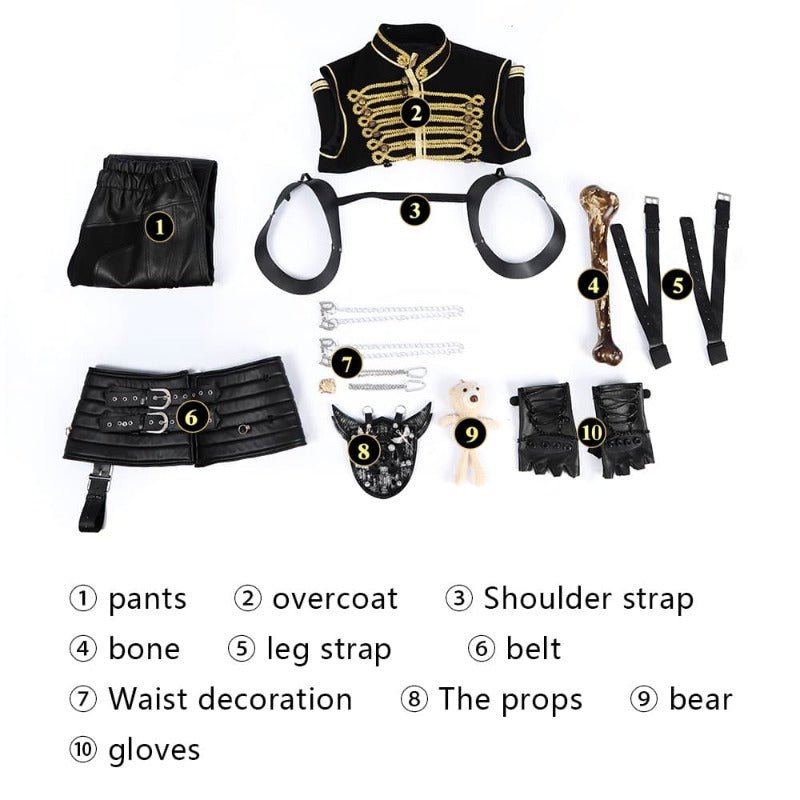 Traje de Cosplay de Furiosa: Una Saga de Mad Max - Traje de Dementus - Fantasia Cosera