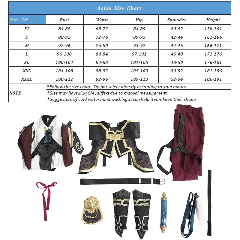 Traje de Cosplay de Jing Yuan de Honkai Star Rail - Elegante y Detallado para Hombres - Fantasia Cosera