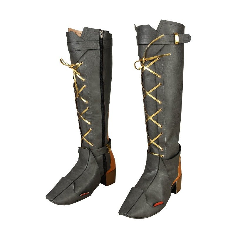 Disfraz de Cosplay Ashe Elizabeth Caledonia para Halloween - Serie Overwatch - Fantasia Cosera