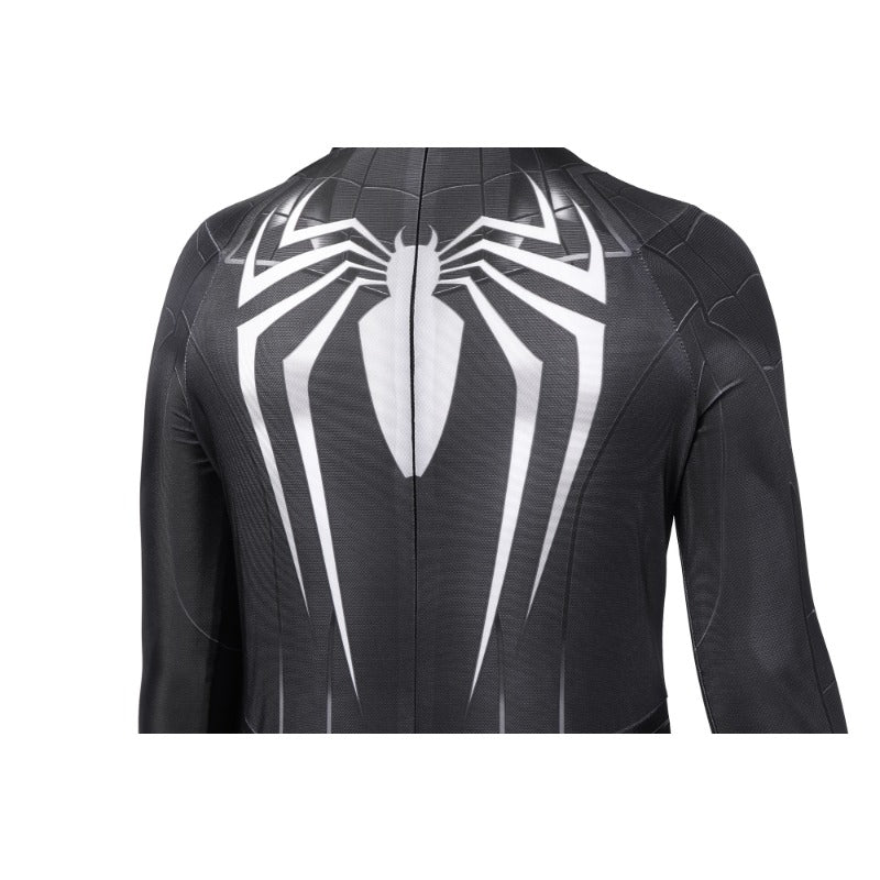 Traje de Cosplay de Spider-Man PS4 Avanzado Negro para Niños, Disfraz de Halloween - Fantasia Cosera