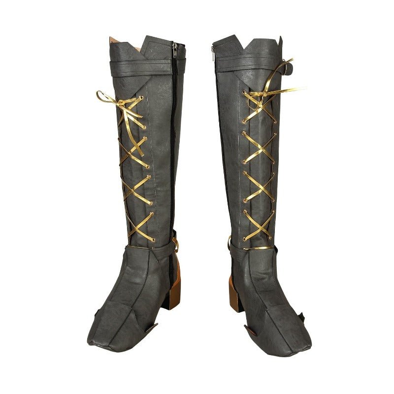 Disfraz de Cosplay Ashe Elizabeth Caledonia para Halloween - Serie Overwatch - Fantasia Cosera