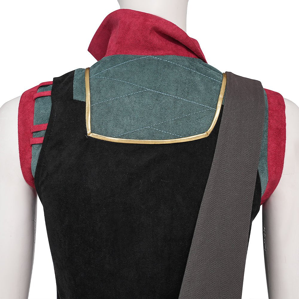 Traje de Cosplay de Arcane Jinx - Estilo Chaleco Explosivo de Double City War 2 - Fantasia Cosera