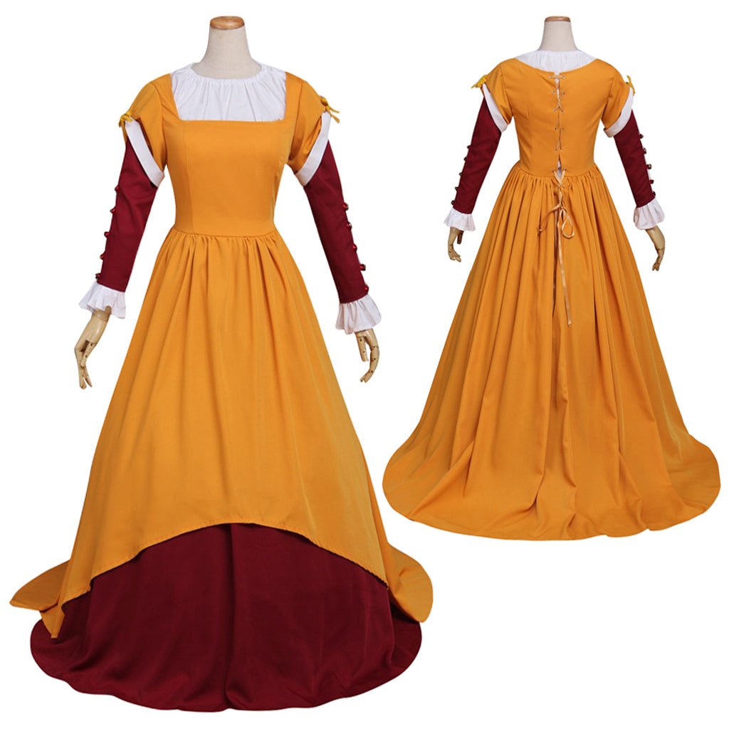 Vestido Gótico Victoriano para Adultas Prom Baile Marie Antoinette Rococo Estilo Guerra Civil Medieval - Fantasia Cosera