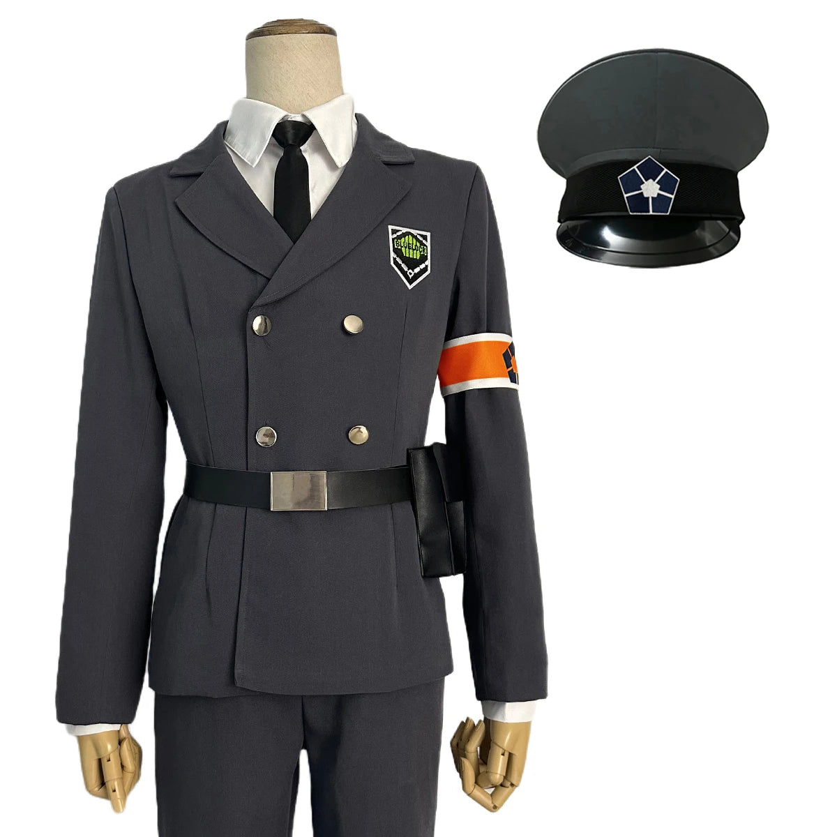 Disfraz de Cosplay de los Guardias de la Exposición de Blue Lock: Rin Itoshi, Isagi, Bachira, Nagi, Chigiri, Reo, Barou, Kunigami con Peluca y Red de Rosas - Fantasia Cosera