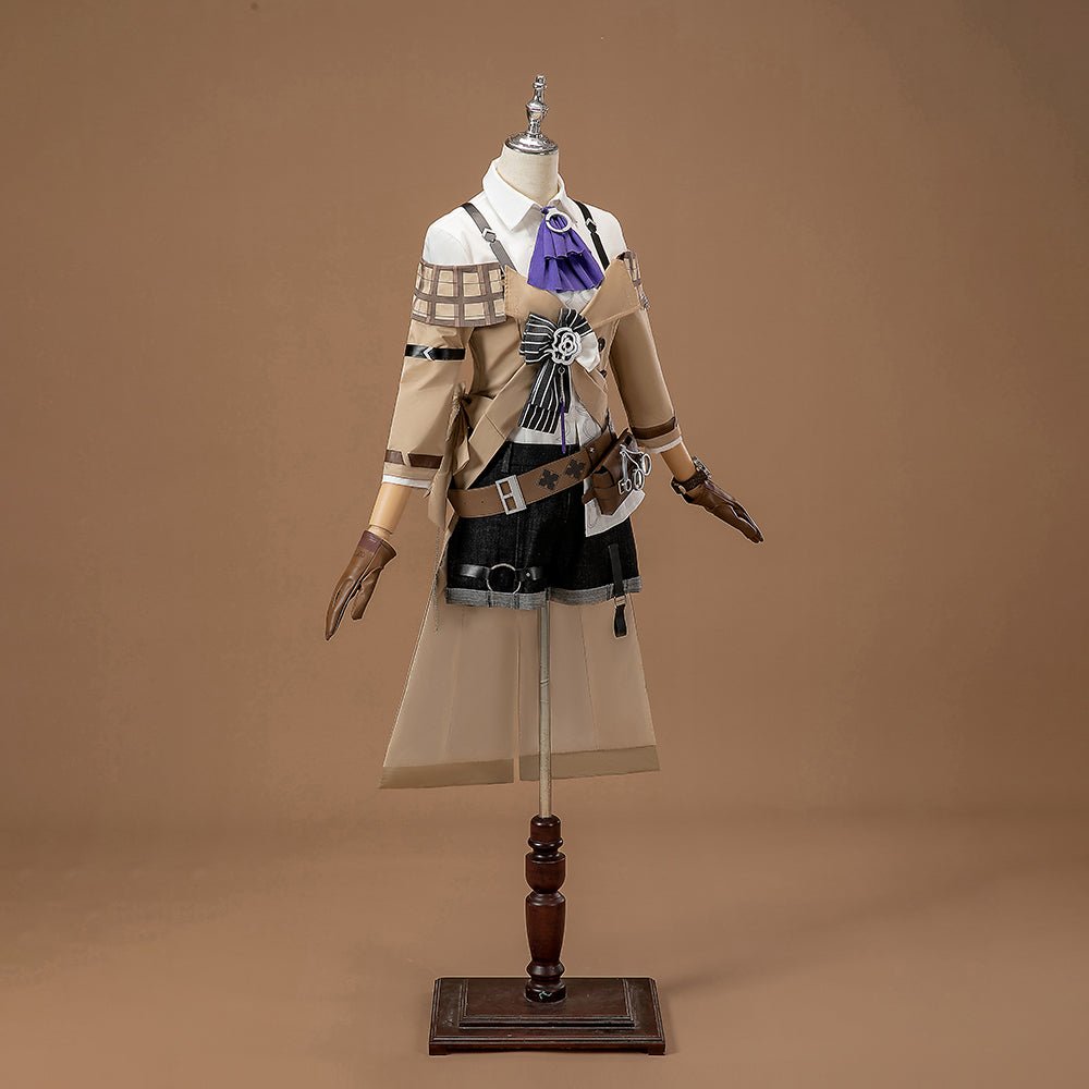 Traje de Cosplay de Fu Hua - Misty London Swift Feather de Honkai Impact 3rd - Fantasia Cosera