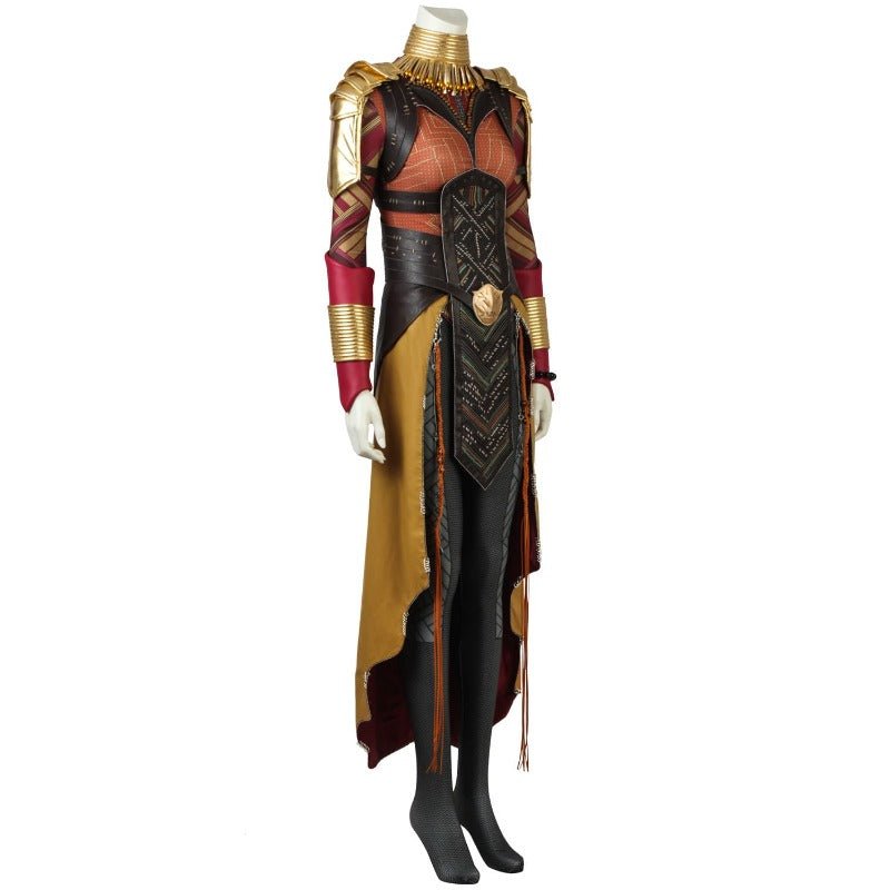 Traje de Cosplay de Okoye para Mujer - Disfraz de Halloween Wakanda Para Siempre - Fantasia Cosera