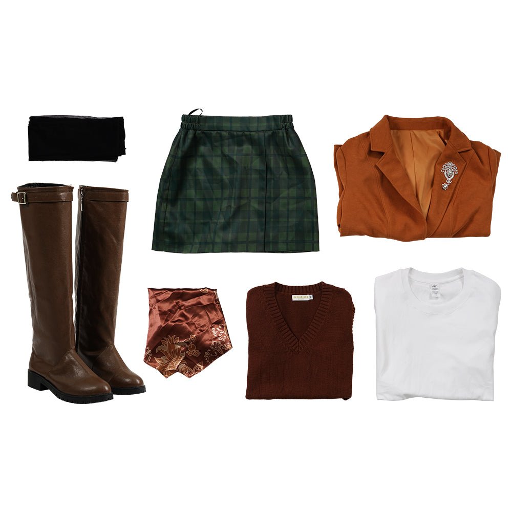 Traje de Cosplay de Ashley Graham RESIDENT EVIL 4 REMAKE - Disfraz de Halloween para Mujer - Fantasia Cosera