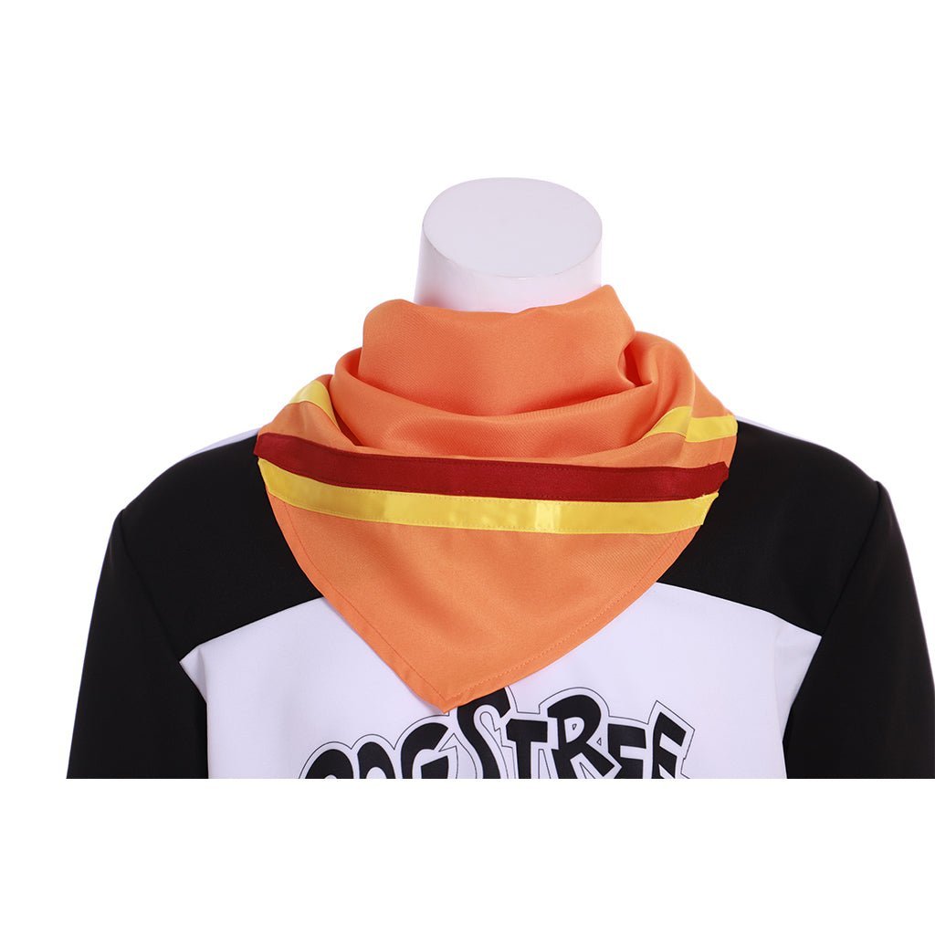 Traje de Cosplay de Pence de Kingdom Hearts - Conjunto Completo con Bufanda | Outfit Auténtico del Juego - Fantasia Cosera