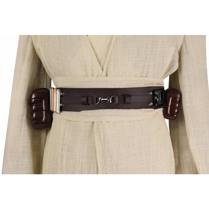 Traje de Cosplay de Obi-Wan Kenobi Vestimenta Jedi Conjunto Completo para Halloween y Fiestas - Fantasia Cosera
