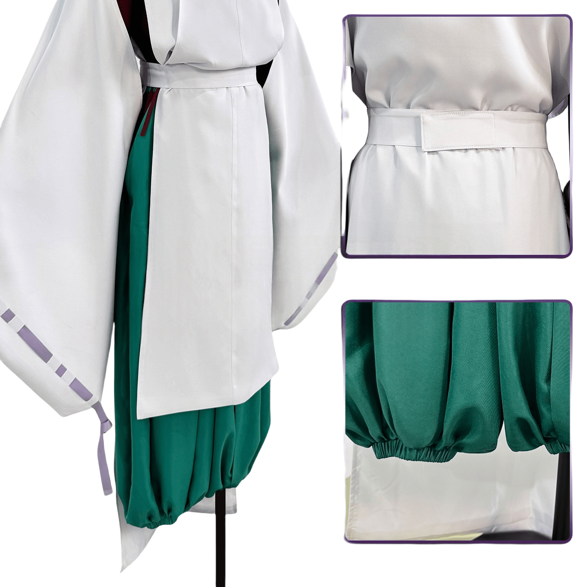 Traje de Cosplay Fujiwara no Sai - Hikaru no Go Anime - Fantasia Cosera