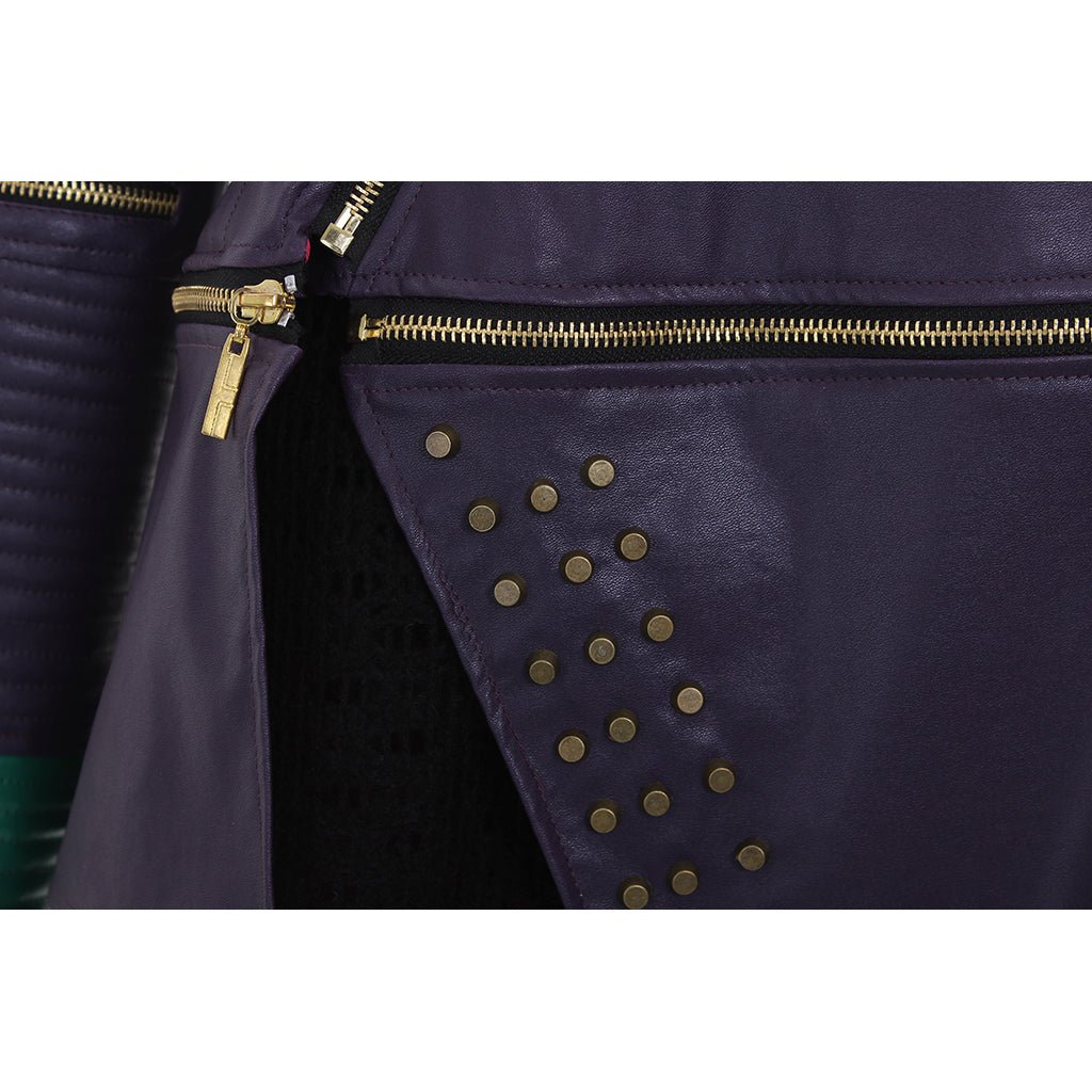 Traje de Cosplay de Mal de Descendientes - Conjunto de Chaqueta y Pantalones Hechos a Medida para Halloween - Fantasia Cosera