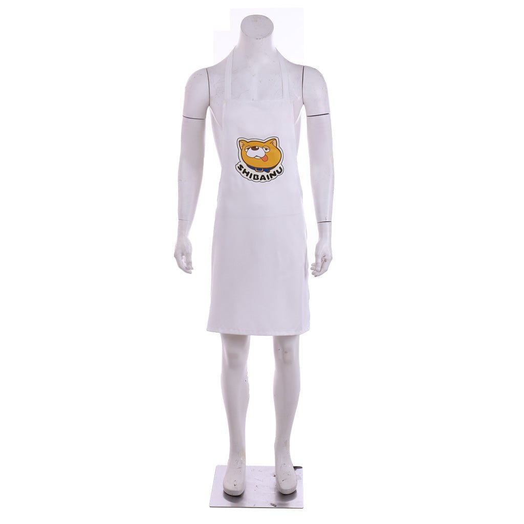 Delantal Gokushufudo Delantal de Cocina Cartoon Traje Cosplay - Fantasia Cosera