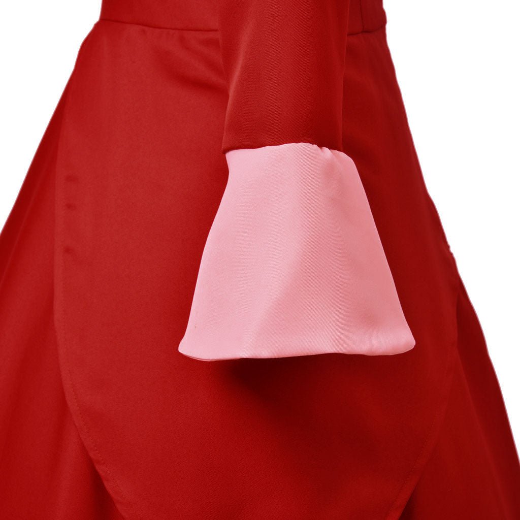 Disfraz de Lady Tremaine | Vestido de Reina Roja para Mujer | Traje para Halloween y Serie Disney - Fantasia Cosera