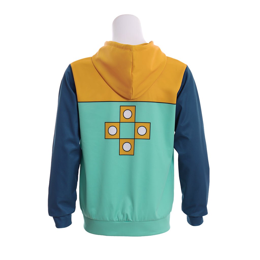 Los Siete Pecados Capitales Rey Hada Harlequin Cremallera Kpop Sudadera - Fantasia Cosera