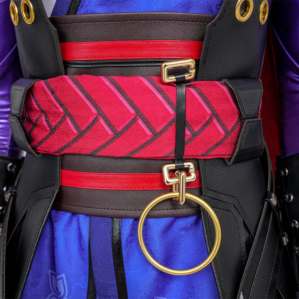 Traje de Cosplay Psylocke Marvel Contest of Champions - Calidad Premium - Fantasia Cosera