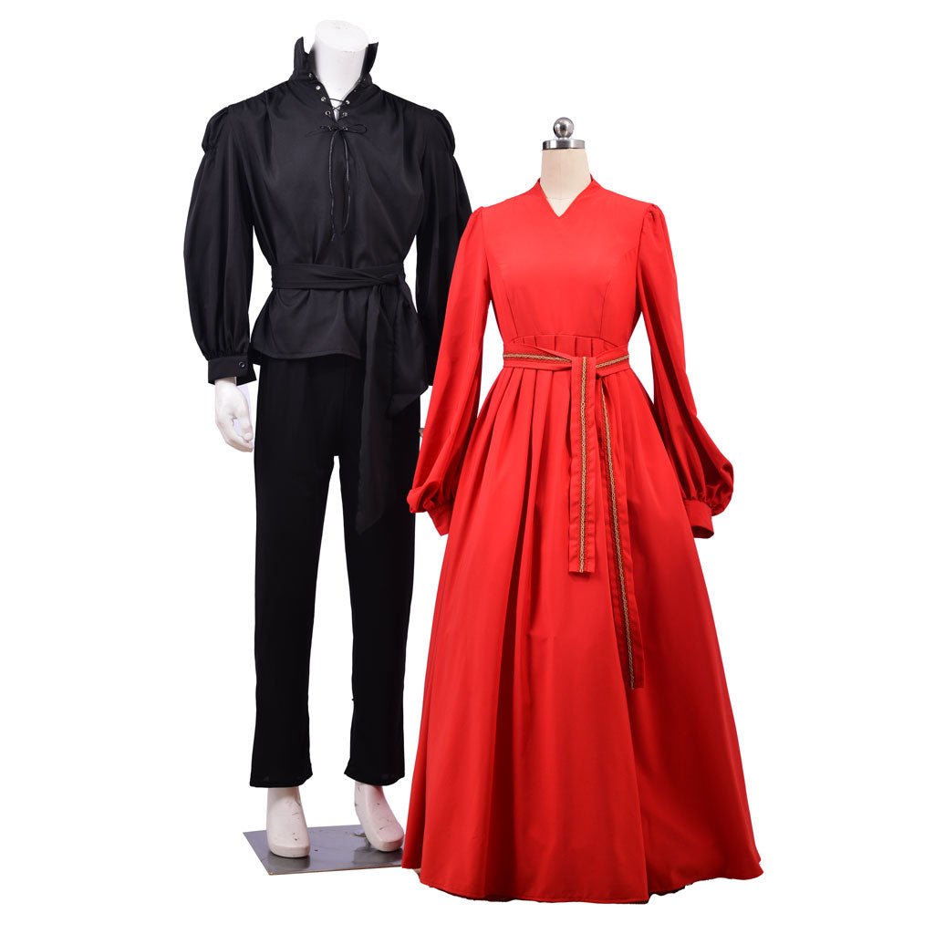 Traje de Cosplay de Westley de La Princesa Prometida - Traje de Guerrero Espadachín Negro para Halloween - Fantasia Cosera