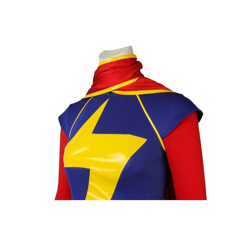 Traje de Cosplay de Kamala Khan - Mono y Capa para Mujeres para Halloween y Fiestas - Fantasia Cosera